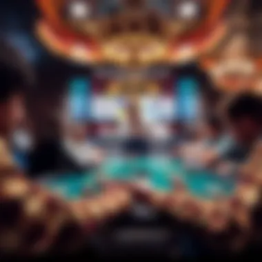 Visual representation of regulatory framework for online poker