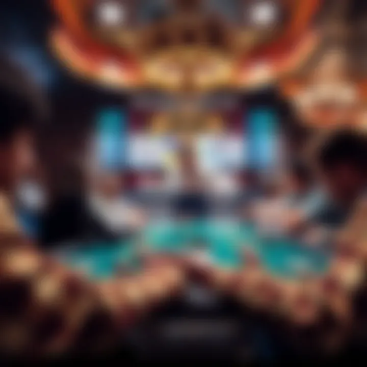 Visual representation of regulatory framework for online poker