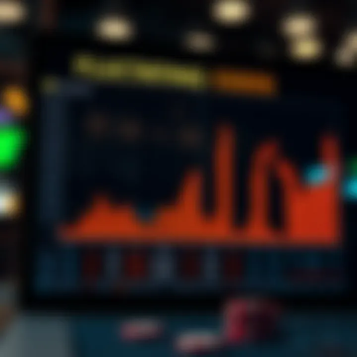 Chart illustrating the impact of fluctuating odds in sports betting.