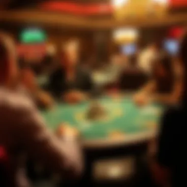 Diagram illustrating the betting rounds in Texas Hold'em